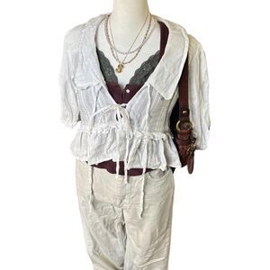 Band of the Free Women's White Blouse